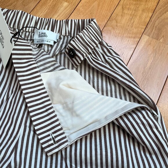 Love, Bonito Elastic Striped Peg Leg Pant - Picture 6 of 9